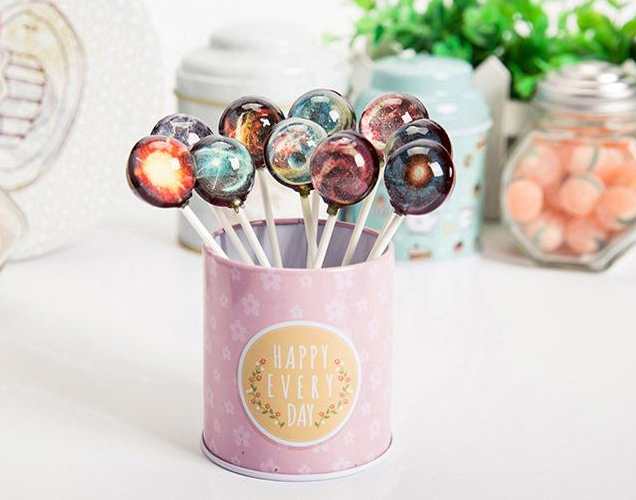 Starry Sky Lollipop- Printing Your Dreamland on Candy