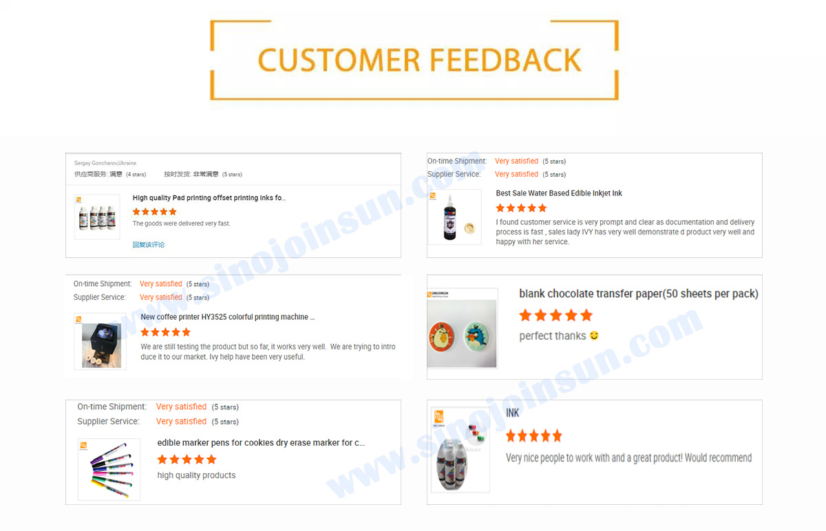 How is product of Sinojoinsun company, good feedback