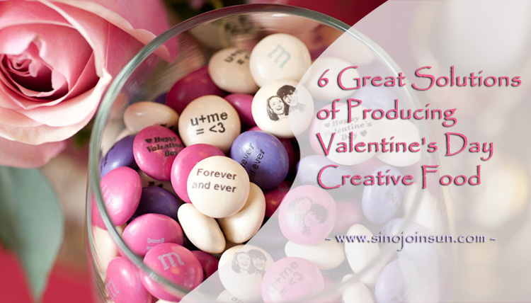 6 Great Solutions of Producing Valentine's Day Food with Creative Edible Image 