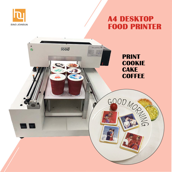 A Desktop Food Printer Prints Cake, Ice Cream, Cookie, Candy