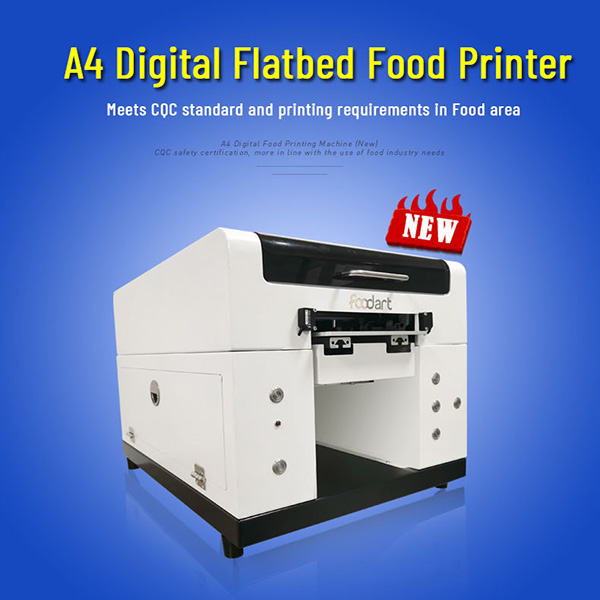 New Upgraded A4 Flatbed Food Printer Arrival!