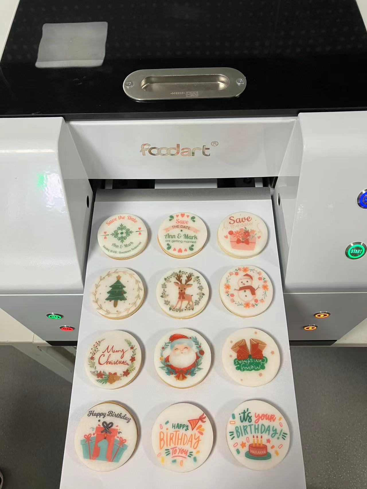 How frosting biscuits enable creative printing！