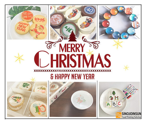 Print Creative Food Decoration- A Special Christmas & New Year!