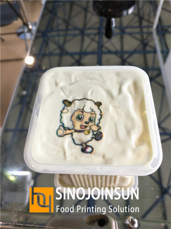sinojoinsun online food inkjet printer print ice cream