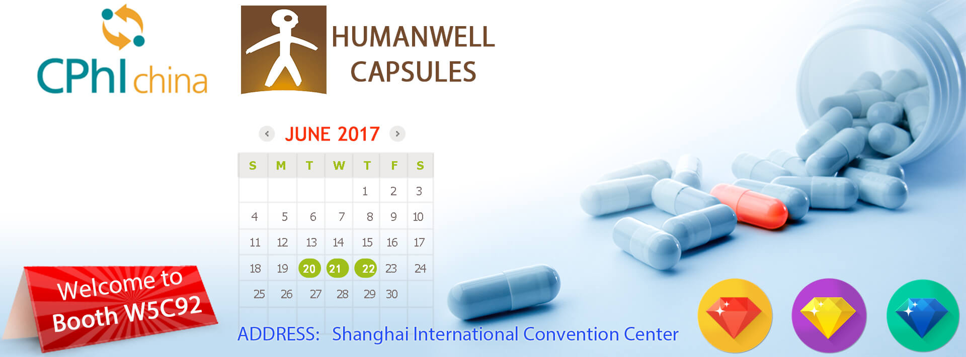 Warmly welcome to visit us on Shanghai 2017 CPHI