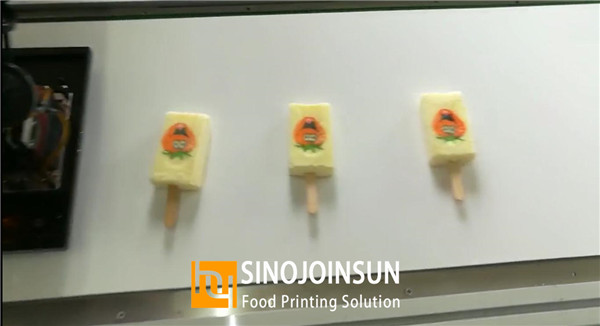 sinojoinsun online food inkjet printer print ice cream 3