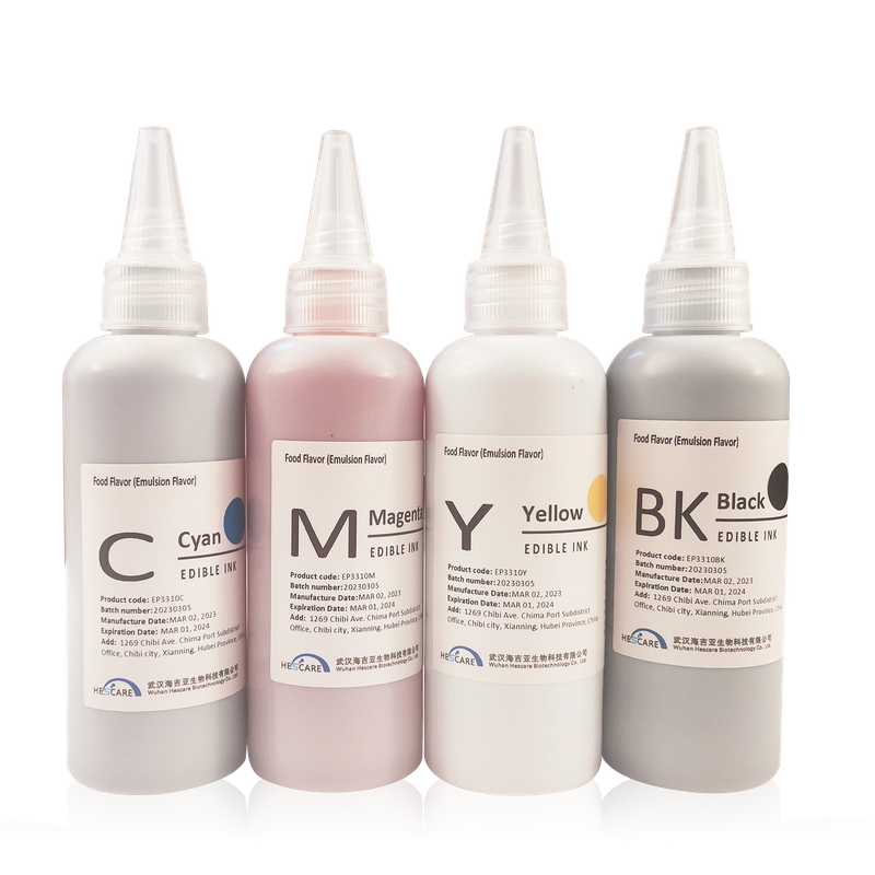 Safe Edible Inkjet Ink for Cake & Coffee Printing (Jetcare®)