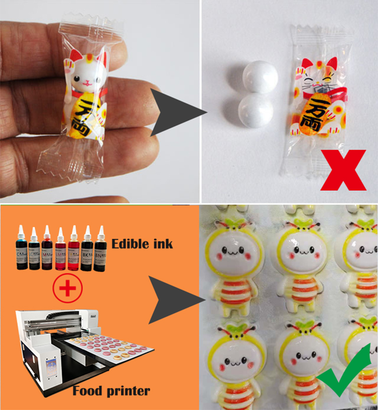 edible printing for product promotion, sinojoinsun brand