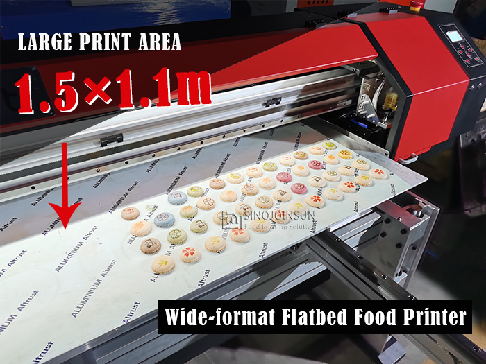 wide format flatbed food printer, sinojoinsun