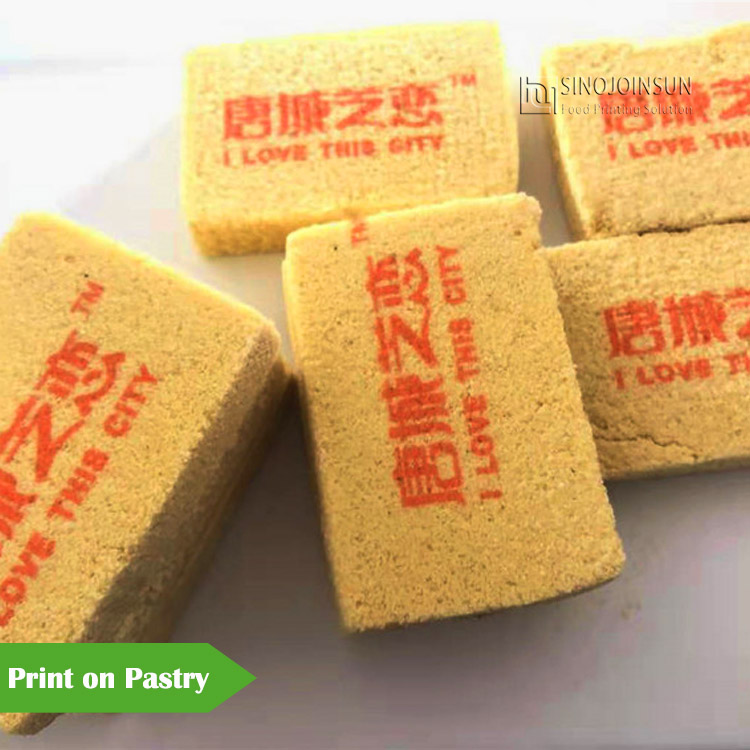 edible print on pastry