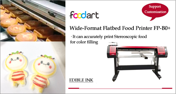 Large Format Vertical Flatbed Food Printer FP-B0+