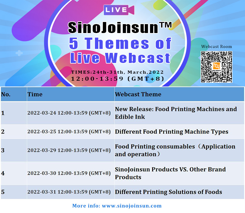 5-different-live-webcast-themes-about-food-printing,-from-sinojoinsun-company