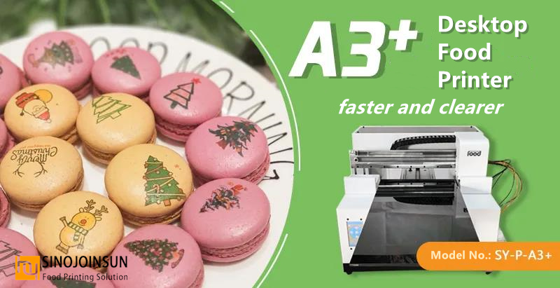 Digital A3+ Desktop Food Printer for Edible Images Cake & Macaron