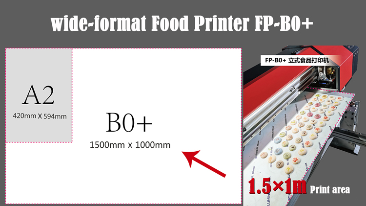 wide format food printer FP-B0+