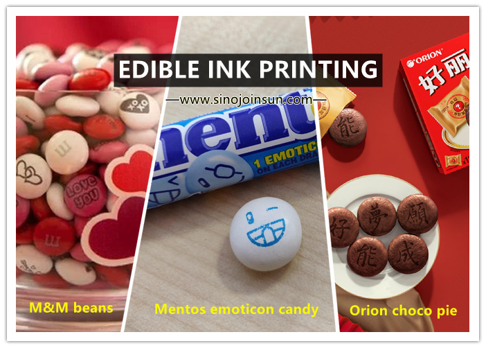 edible ink printing candy and choco pie